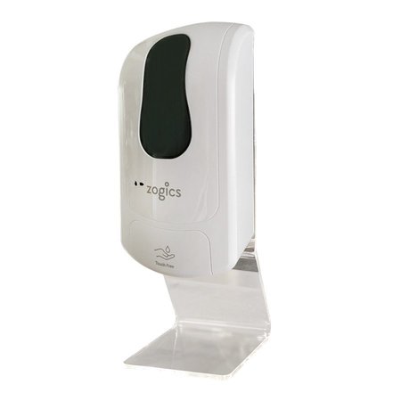 Zogics Touch-Free Automatic Hand Sanitizer Foam Dispenser with Tabletop Stand, 1000ml, Black DIS01FOAM-BK-CL